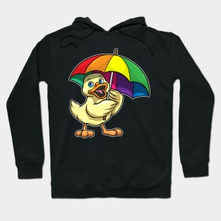 Duck with Umbrella Hoodie